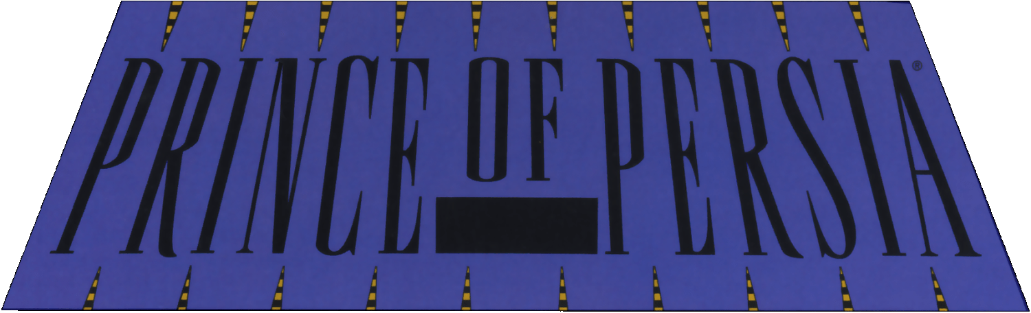 Prince of Persia logo for Super Nintendo